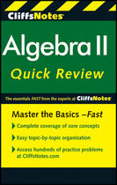 Couverture du livre « CliffsNotes Algebra II Quick Review, 2nd Edition » de Kohn Edward aux éditions Houghton Mifflin Harcourt