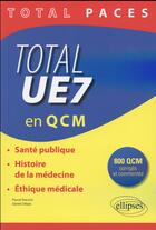 Couverture du livre « Total ue7 (en qcm) » de Orban/Staccini aux éditions Ellipses