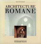 Couverture du livre « Architecture romane » de Kubach Hans Erich aux éditions Gallimard