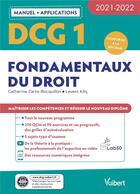 Couverture du livre « DCG t.1; fondamentaux du droit » de Levent Kilig et Catherine Bocquillon aux éditions Vuibert