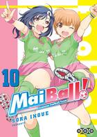 Couverture du livre « Mai Ball ! feminine football team Tome 10 » de Sora Inoue aux éditions Ototo