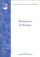Couverture du livre « Parfumerie ; esthetique » de  aux éditions Documentation Francaise