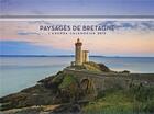 Couverture du livre « L'agenda-calendrier paysages de Bretagne 2017 » de  aux éditions Hugo Image