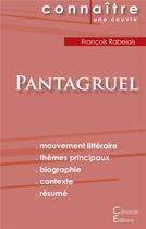 Couverture du livre « Pantagruel, de François Rabelais » de  aux éditions Editions Du Cenacle