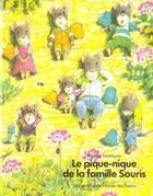 Couverture du livre « Le pique-nique de la famille Souris » de Kazuo Iwamura aux éditions Ecole Des Loisirs