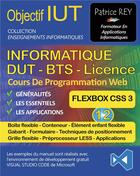 Couverture du livre « Informatique t.12 ; DUT, BTS, licence ; cours de programmation web » de Patrice Rey aux éditions Books On Demand