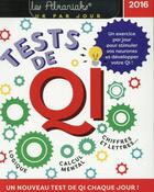 Couverture du livre « Tests de QI (édition 2016) » de  aux éditions Editions 365