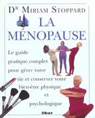 Couverture du livre « La Menopause » de Stoppard Miriam et Occansey aux éditions Liber Minerva