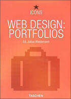 Couverture du livre « Web design ; portfolios » de Julius Wiedemann aux éditions Taschen
