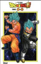 Couverture du livre « Dragon Ball Super : coffret vol.1 : Tomes 1 et 2 » de Akira Toriyama et Toyotaro aux éditions Glenat