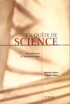 Couverture du livre « En quete de science » de Gagnon M / Hebert D aux éditions Fides