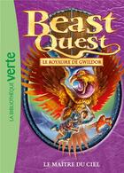 Couverture du livre « Beast Quest Tome 30 : le maître du ciel » de Adam Blade aux éditions Hachette Jeunesse