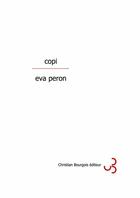 Couverture du livre « Eva peron » de Copi aux éditions Christian Bourgois