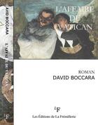 Couverture du livre « L'affaire du Vatican » de David Boccara aux éditions La Fremillerie