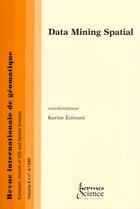 Couverture du livre « Data Mining Spatial » de K Zeitouni aux éditions Hermes Science Publications