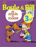 Couverture du livre « Boule & Bill Tome 17 : ce coquin de cocker » de Jean Roba aux éditions Dupuis