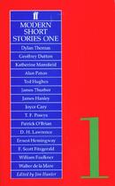 Couverture du livre « MODERN SHORT STORIES 1 » de Jim Hunter aux éditions Faber Et Faber