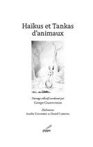 Couverture du livre « Haïkus et Tankas d'animaux » de Georges Chapouthier aux éditions Pippa