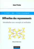 Couverture du livre « Diffraction et rayonnements » de Protas aux éditions Dunod