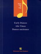 Couverture du livre « Early dances ; piano step by step » de  aux éditions Place Des Victoires/kmb