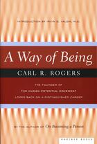 Couverture du livre « A Way of Being » de Rogers Carl aux éditions Houghton Mifflin Harcourt