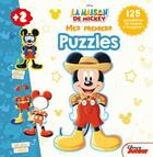 Couverture du livre « La maison de Mickey ; mes premiers puzzles ; j'habille » de Disney aux éditions Disney Hachette