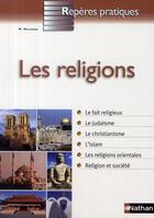 Couverture du livre « Les religions » de Michel Malherbe aux éditions Nathan
