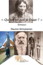 Couverture du livre « La faute de Rachel ; ''qu'est-ce que je fasse'' » de Maurice Winnykamen aux éditions Edilivre