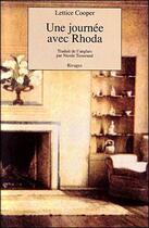 Couverture du livre « Une Journee Avec Rhoda » de Lettice Cooper aux éditions Rivages