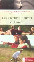 Couverture du livre « Les créatifs culturels en france » de  aux éditions Yves Michel
