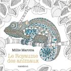 Couverture du livre « Le petit livre de coloriage : le royaume des animaux » de Millie Marotta aux éditions Marabout