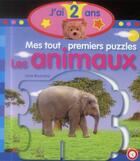 Couverture du livre « Mes tout premiers puzzles ; les animaux » de Lieve Boumans aux éditions Olala Books