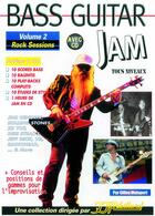 Couverture du livre « Bass guitar jam vol.2 rock sessions cd tab » de Gilles Malapert aux éditions Jj Rebillard