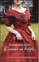 Couverture du livre « La famille St. John ; l'amour en 9 défis » de Sarah Maclean aux éditions J'ai Lu