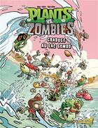 Couverture du livre « Plants vs zombies Tome 10 : grabuge au lac Gombo » de Paul Tobin et C Jacob aux éditions Jungle