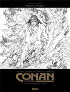 Couverture du livre « Conan le Cimmérien : le maraudeur noir » de Jean-Luc Masbou aux éditions Glenat