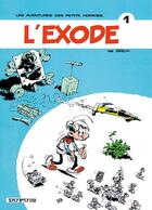 Couverture du livre « Les Petits Hommes Tome 1 : l'exode » de Pierre Seron aux éditions Dupuis