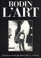 Couverture du livre « L'art » de Auguste Rodin aux éditions Grasset Et Fasquelle
