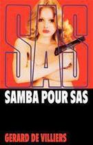 Couverture du livre « SAS Tome 4 : samba pour SAS » de Gerard De Villiers aux éditions Editions Gérard De Villiers