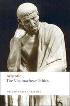 Couverture du livre « The Nicomachean Ethics » de David Ross aux éditions Oup Oxford