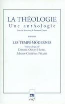 Couverture du livre « La Théologie. Une anthologie, tome IV » de Bernard Lauret aux éditions Cerf
