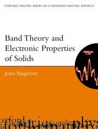 Couverture du livre « Band Theory and Electronic Properties of Solids » de Singleton John aux éditions Oup Oxford