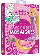 Couverture du livre « Les ateliers Disney : Disney Princesses : mes cartes mosaïques » de Disney aux éditions Disney Hachette