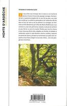 Couverture du livre « Balades et randonnées ; monts d'Ardèche ; les plus beaux sites et itinéraires » de  aux éditions Glenat