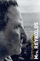 Couverture du livre « Mrs. Reynolds » de Gertrude Stein aux éditions Cambourakis