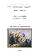 Couverture du livre « Empereurs du Xe siècle » de Léon Le Diacre aux éditions Achcbyz