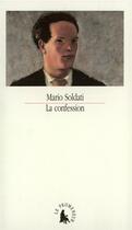 Couverture du livre « La confession » de Mario Soldati aux éditions Gallimard