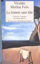 Couverture du livre « La femme sans tete » de Vicente Molina-Foix aux éditions Rivages