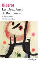 Couverture du livre « Les deux amis de Bourbonne et autres contes » de Denis Diderot aux éditions Folio