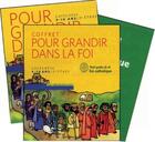 Couverture du livre « Pour grandir dans la foi ; coffret 2ème étape ; CM1 » de Scd Paris-Sdc F aux éditions Le Seneve